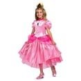 thumbnail image 1 of Super Mario Deluxe Princess Peach Girls Costume, 1 of 4