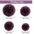 thumbnail image 4 of ziyahi Paper flower ball sauce purple 7305, 4 of 9