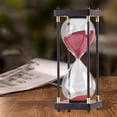 thumbnail image 1 of Bdday Glass Hourglass Timer30 Minute Timer Hourglass Retro Hourglass Ornament, 1 of 7