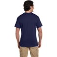 thumbnail image 5 of Jerzees T-Shirt à Col Ras du Cou à Manches Courtes avec Poche pour Hommes DRI-POWER Active, 4X, J Marine, 5 of 5