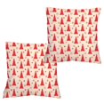 thumbnail image 1 of Housses de Coussin de Noël 18X18 Ensemble de 2 Housses de Coussin de Noël 18X18 Pouces Ensemble de 2 Coussins Décoratifs Rouges pour Canapé de Maison, 1 of 6