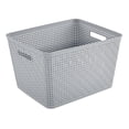 thumbnail image 2 of Sterilite 14"Lx8"H Rectangular Tall Basket for Home Organization (18 Pack), 2 of 9