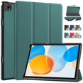 thumbnail image 2 of For Teclast M40 Pro Plus P30s T50 Case Flip Stand Smart Folio Tablet For Teclast M40 Plus P20s P20 HD P40HD T50 Cover Kids Dark Green M40 Plus 10.4 2022, 2 of 6