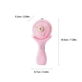 thumbnail image 3 of SDNall Portable Neck Fan Portable Fan Rechargeable Portable Water Mist USB Fan, Folding & Adjustable Design, Quiet Operation, Mini Handheld Fan with Charging Function, Perfect for Neck Cooling, 3 of 7