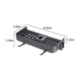 thumbnail image 3 of Birdeem Shower Rack Punch-Free Shower Caddy Shelves Slide Bar for Shower Head, Shampoo, Soap Holdersuitcase,With Stainless Steel Guardrail, Shower Shelves, 3 of 12