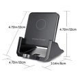 thumbnail image 2 of TopLLC Mobile Phone Wireless Charger 15W Fast Charging Vertical Wireless Charger on Clearance, 2 of 8