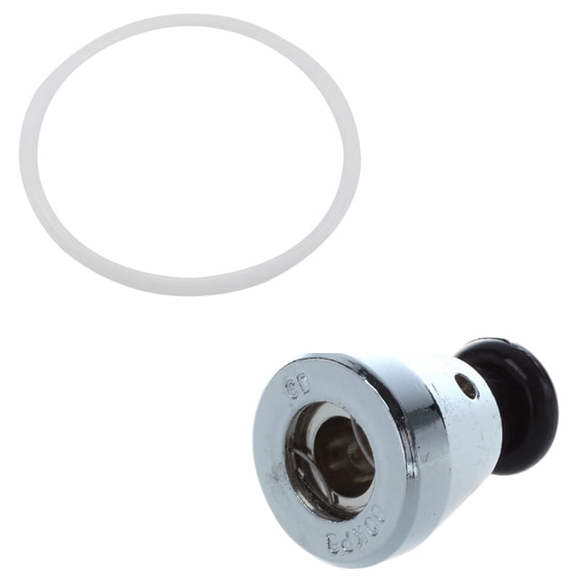 Metal Plastic Replacement Valve for Pressure Cooker & Kitchenware Pressure Cooker Rubber Seal Gasket, 26 cm