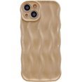 thumbnail image 1 of ORUYROP Designed for iPhone 12 Pro Max Case,Water Ripple Pattern Curly Wave Frame Soft Cute Phone Cover for Men Women Girls（iPhone 12 Pro Max,Yellow）, 1 of 7