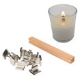 thumbnail image 4 of Wood Candle Wicks, Smokeless Wooden Candle Wicks Safe Eco Friendly  For DIY Candle Making, 4 of 8