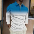 thumbnail image 2 of Pisexur Chandails en Molleton pour Hommes à Manches Longues, Sweat à Col Rabattu, Mode Décontractée, Patchwork de Couleurs Surdimensionné, Pull-Over, Fermeture Éclair Quart, Chemises de Gym Athlétiques, Chandail en Molleton Grande Taille M-6TG, 2 of 5