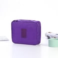 thumbnail image 2 of Binwennn Travel Portable Makeup Toiletry Wash Organizer Pouch Storage Hanging Bag Foldable Clothes Storage Clothes Storage Container under The Bed Sweater Storage Flower Storage Containers Storage, 2 of 2