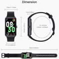 thumbnail image 2 of WIFKLSIIPG C82 Montre Intelligente 1,47 Po Bracelet de Sommeil pour Femmes Bracelet Universel Android, 2 of 6