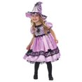 thumbnail image 1 of Girl's Toddler Pastel Spiderweb Witch Costume, 1 of 1