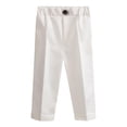 thumbnail image 1 of Timegard Toddler Baby Clothes Boy Formal Pants Button Comfy Casual Children Suit Pants Solid Color, 1 of 4