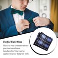 thumbnail image 2 of Male Handkerchief Supple Hand-made Hand Towel Hand-made Polyester Silk Men Business Wedding Party Suit Embroidery Pattern Pocket Square for Shopping Style 22, 2 of 7