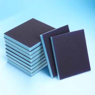 Minkissy 10pcs Wet Sanding Sanding Sponge Blue For Wood Metal Furniture