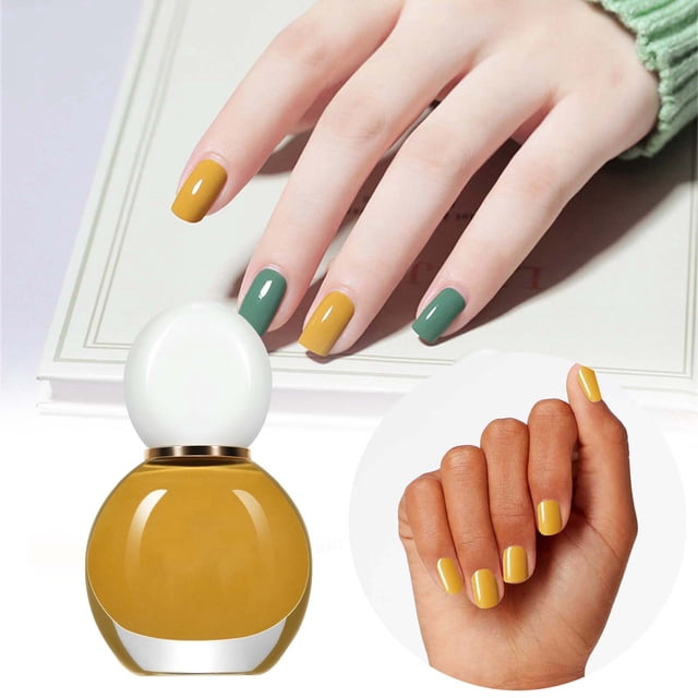 WIFKLSIIPG Vernis à Ongles Longue Tenue Sans Cuisson Séchage Rapide Vernis à Ongles 12 ml