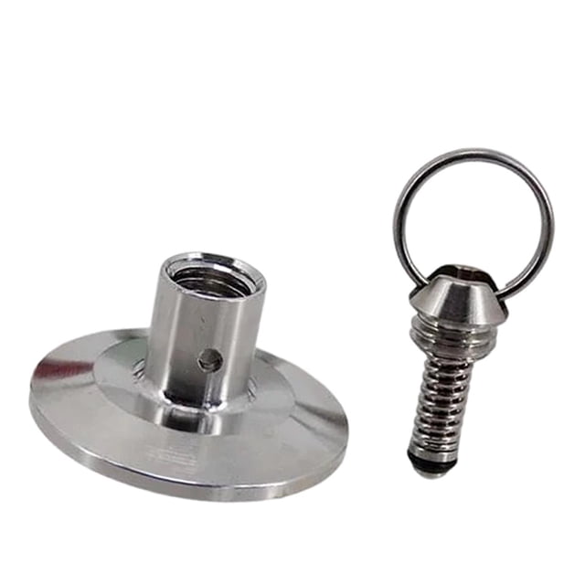 Siruishop 1.5 inch Tri Clamp End Cap Brewing Making Accessory Homebrew Keg Accessories 100psiSS