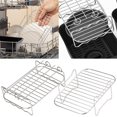 thumbnail image 1 of Ynlkorvg Bakeware 2PCS Kitchen Utensils Double Pot Double Basket Air Fryer Accessories And Grill 2 Set, 1 of 9