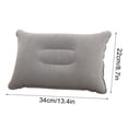 thumbnail image 2 of Accessoires d'Extérieur, Oreiller Gonflable Oreiller Gonflable Oreiller Gonflable pour le Camping Oreiller de Camping avec Surfaces Floquées Coussin Gonflable pour Voyage Randonnée Plage Plein Air Pêche, Cadeaux pour Femmes, 2 of 6