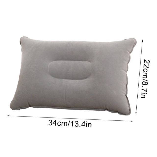 Oreiller Gonflable Oreiller Gonflable Oreiller Gonflable pour le Camping Oreiller de Camping avec Surfaces Floquées Coussin Gonflable pour Voyage Randonnée Plage Plein Air Pêche