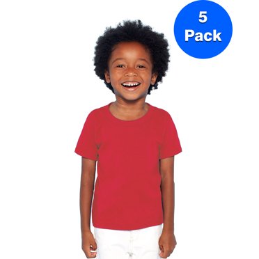 Gildan Toddler Heavy Cotton T-Shirt - G510P (Pack Of 5)