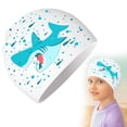 thumbnail image 2 of MVRLSH à Moins de 10 $ Bonnet de Bain en Silicone Confortable Sans Serrage pour Enfants, Convient aux Garçons et aux Filles pour l'Entraînement à la Natation, 2 of 9
