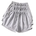 thumbnail image 1 of Diufon Womens 3PCS Jogger Shorts Elastic Waist Drawstring Yoga Shorts Solid Color Shorts with Pockets, 1 of 5