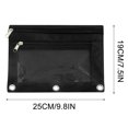 thumbnail image 2 of CNKOO YYNKM 3 Ring Binder Pencil Case  Black, 2 of 3