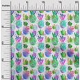 thumbnail image 2 of oneOone Velvet Light Green Fabric Pineapple Fabric For Sewing Printed Craft Fabric By The Yard 58 Inch Wide, 2 of 4