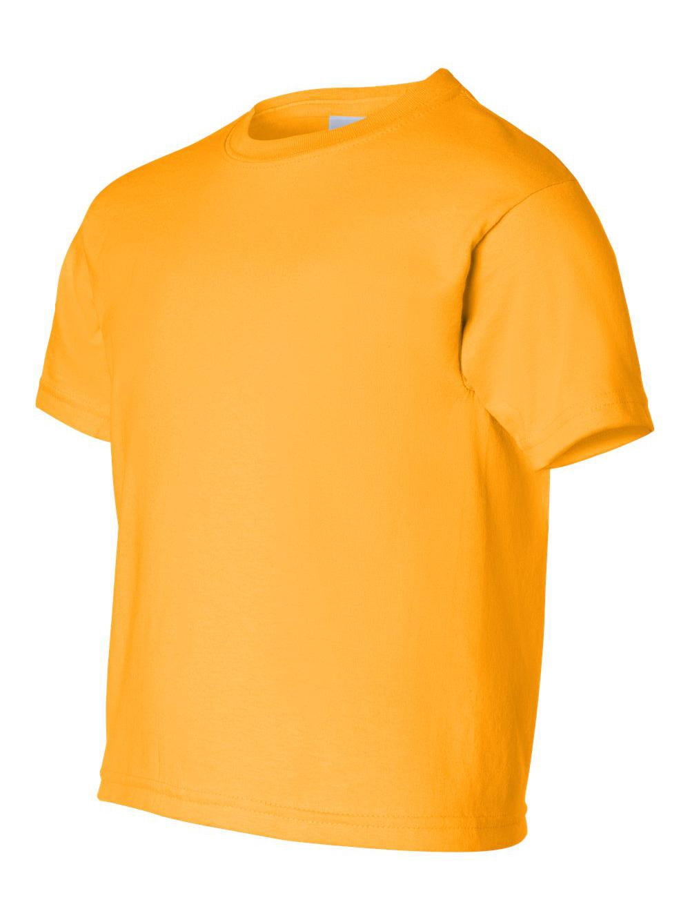 Gildan - T-Shirt Jeunesse en Coton Ultra - 2000B - Or - Taille : m