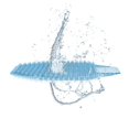 thumbnail image 3 of Alpine Industries Cotton Blossom Fragrance Anti-Splash Urinal Screen (20-Pack), 3 of 6