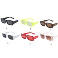 thumbnail image 3 of kurtrusly Rectangular Lightweight Frame Protection For Fashionable Look PC Materials Eyeglasses Champagne frame 1Set, 3 of 6