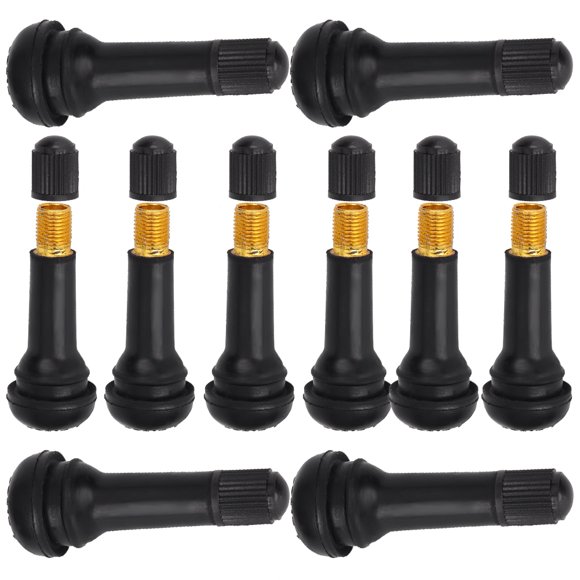 Car Tire Valve Stem,10Pcs TR414 Wheel Snap Valve Stem Tire Valve Stem Custom Engineered