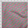 thumbnail image 4 of oneOone Tissu Polyester Spandex Rouge Tissu Géométrique Matière de Robe Tissu Imprimé Tissu au Mètre 56 Pouces de Large, 4 of 4