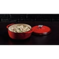 thumbnail image 4 of Lodge Enamel Dutch Oven, Red - 1.5 quart., 4 of 5