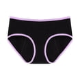 thumbnail image 1 of RKSTN Cotton Underwear for Women Plus Size Solid Color Underwear High Waisted Full Coverage Postpartum Recovery Physiological Boxer Briefs, 1 of 2