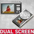 thumbnail image 2 of 4K Ultra HD Digital Camera, 60MP, 16X Zoom, Dual IPS Screens, Autofocus, Built-in Flash, Portable Vlogging Camera for Photography, 2 of 7