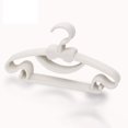 thumbnail image 1 of CUITING 10 Pack Colour Plastic Baby Hangers  Extendable Hangers  Children Coat Hangers with Stackable Hooks  Non-Slip Toddler Hangers for Kids Children Clothes Dresses (White), 1 of 5