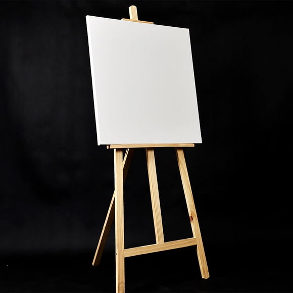 UPGRATOR 4pcs Square Canvas Frame with Water-resistant Cotton for Art Creation and Home Decoration