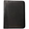 thumbnail image 3 of Piel Leather Three-Ring Binder Blk, Black, One Size, 3 of 4