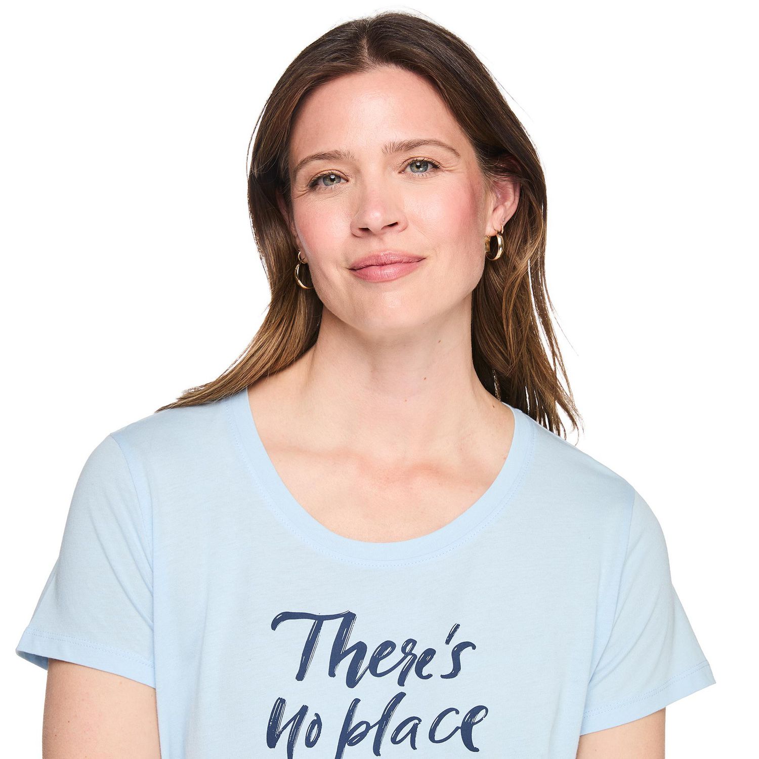 George Women's Scoop-Neck Sleep T-Shirt