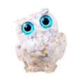 thumbnail image 4 of GUOOL Desktop Decoration Collection Small Owl Sculpture for Bookshelf Indoor Table white, 4 of 9