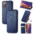 thumbnail image 1 of Case for Samsung Galaxy Note 20 Flip Cover Wallet Flip Cover Magnetic Protective - Blue, 1 of 5