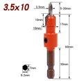 thumbnail image 1 of 1pc Woodworking Hex Shank Countersink Drill Bit Salad Drill Step Drill Bit, 1 of 8