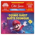 thumbnail image 3 of Old Spice Men’s Cold Processed Bar Soap, Cosmic Quest, Scent of Star Showers, Old Spice x The Super Mario Galaxy Movie, Some Grit, 141g, 3 of 19