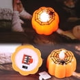 thumbnail image 2 of Yhmxh Home Decor Halloween Pumpkin Light Flickering LED Light Flameless Candle Special Party Home Welcome Home Decorations Spring Decor, 2 of 4