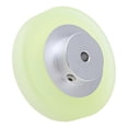 thumbnail image 1 of Comptoir de Longueur, Diamètre du Trou 6mm Codeur Roue en Alliage d'Aluminium Silicone pour Compter BEM-V15-XJL, 1 of 8