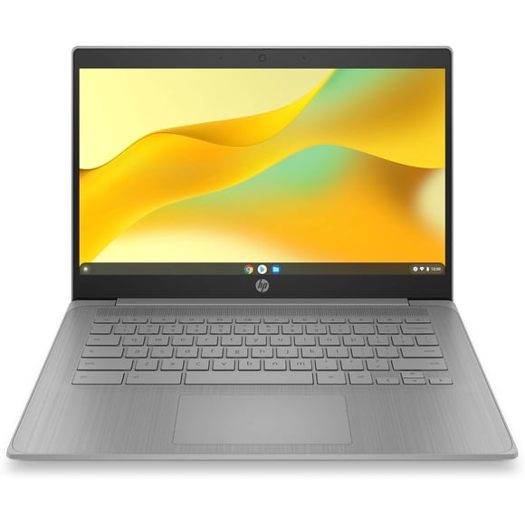 HP Chromebook 14" HD Laptop, Intel Celeron N4500, 4GB RAM, 64GB eMMC, True Vision 720p HD Camera, Fast Charge, Wi-Fi 6, USB-C, ChromeOS, Gray
