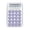 Violet, variante sur Birdeem Mignonne Calculatrice Transparente Étudiants 8 Chiffres Fonction Standard Calculatrice Électronique de Bureau Taille 2.1 X 0.3 X 3.3 Pouces / 5.4 X 0.8 X 8.6Cm LxlxH Mini